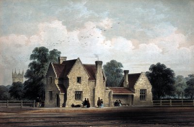 Shoreditch Great Eastern Metropolitan Station, 1864 by English School
